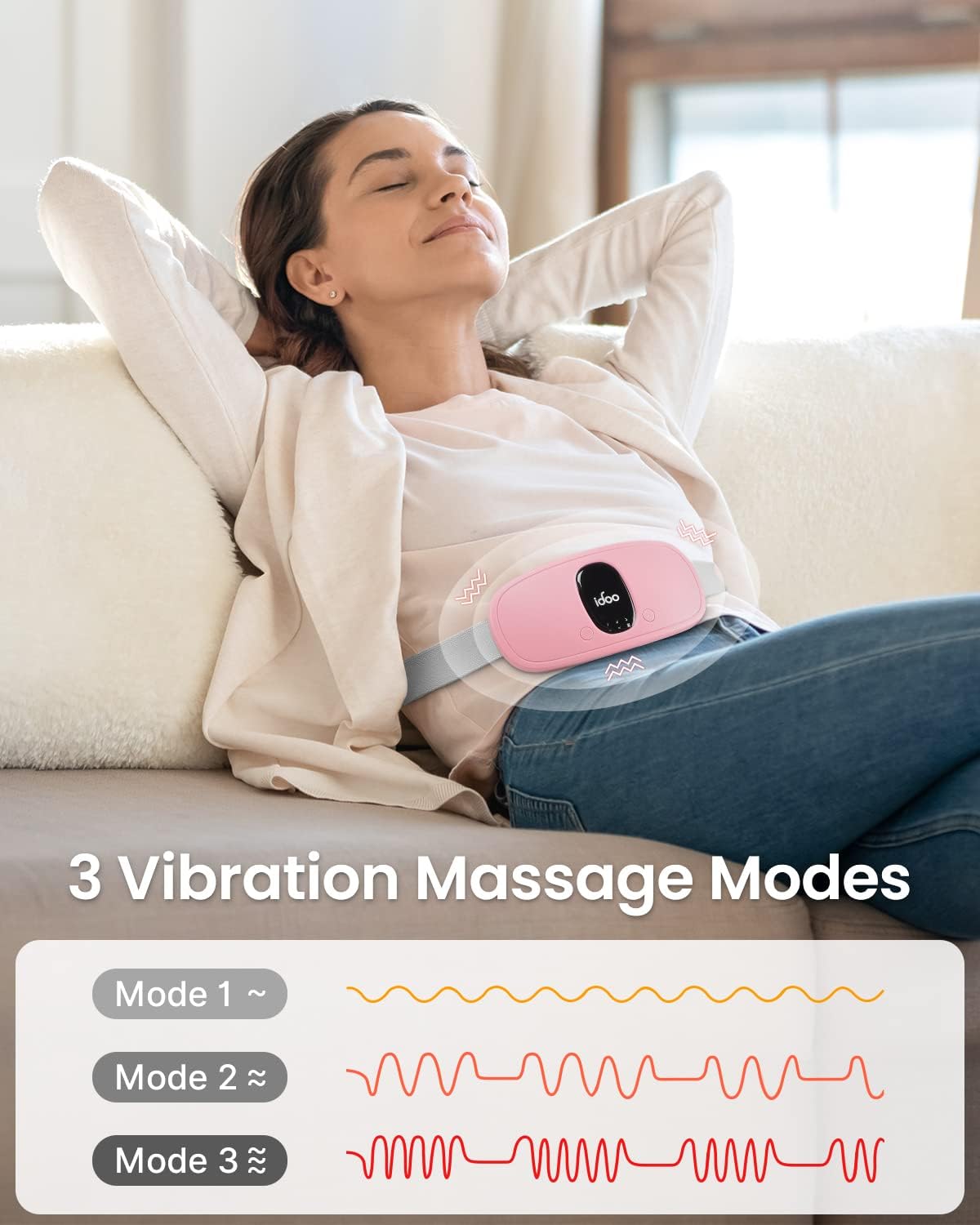 iDOO Portable Heating Pads for Cramps