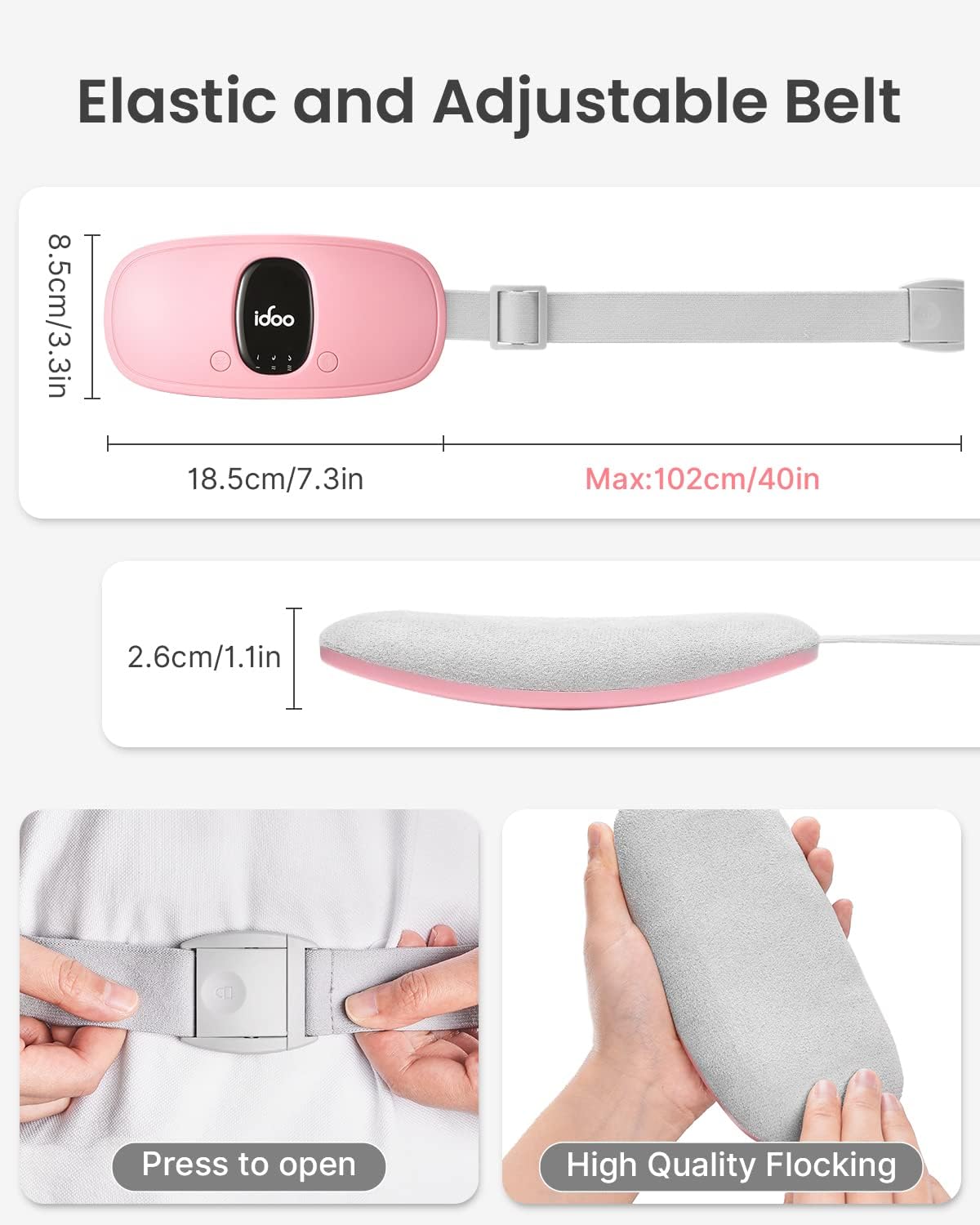 iDOO Portable Heating Pads for Cramps