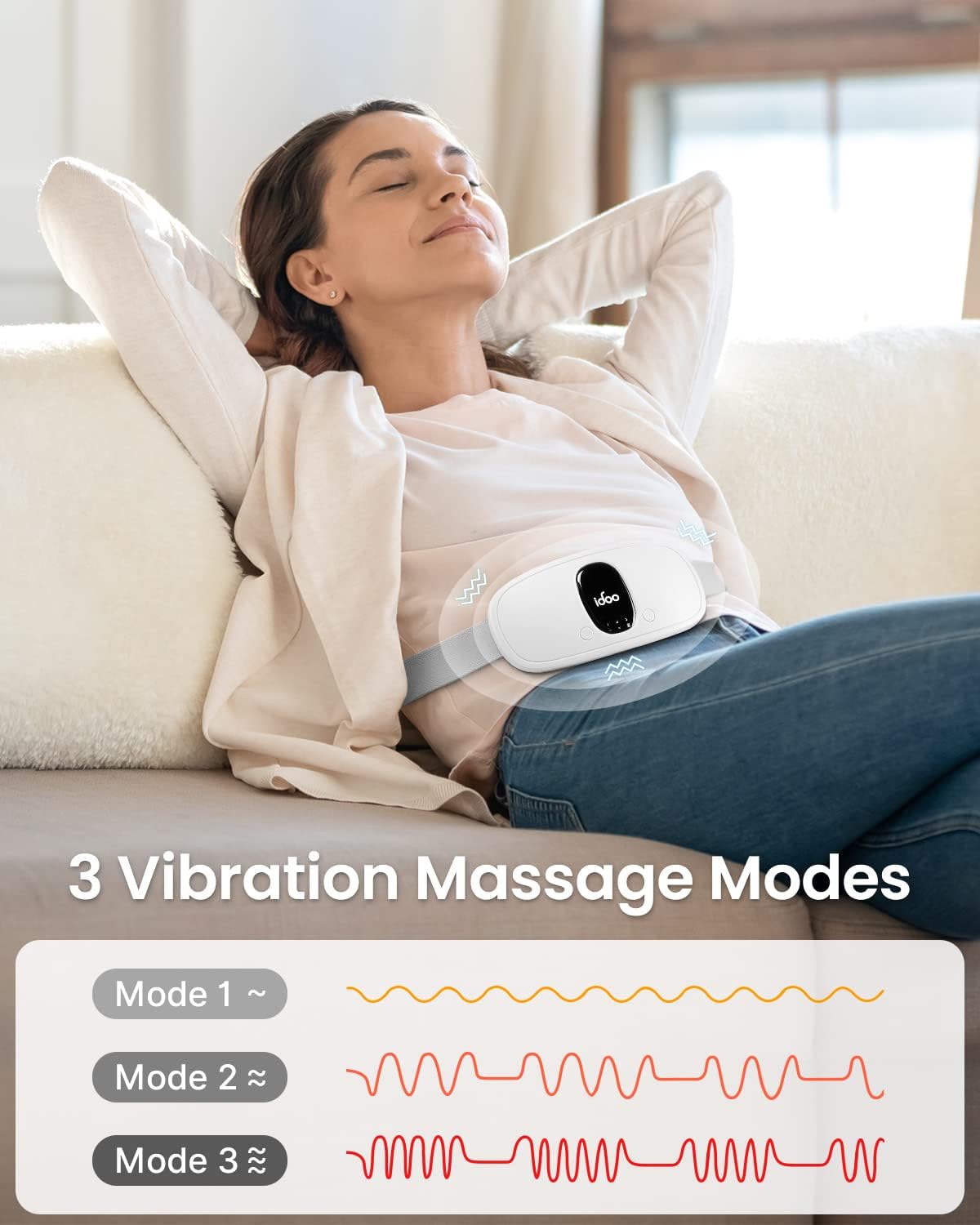 iDOO Portable Heating Pads for Cramps