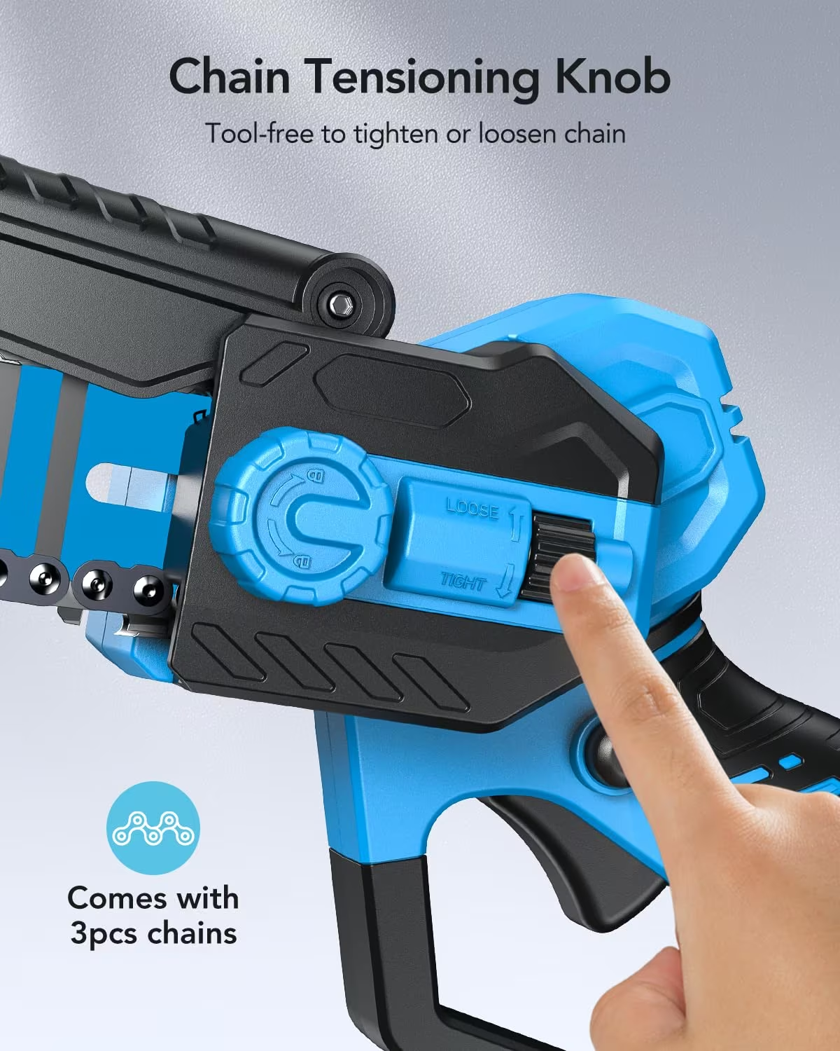 iDOO Mini Chainsaw Cordless