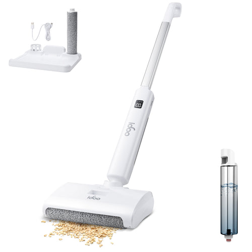 Cordless Electric Mop with Digital Display