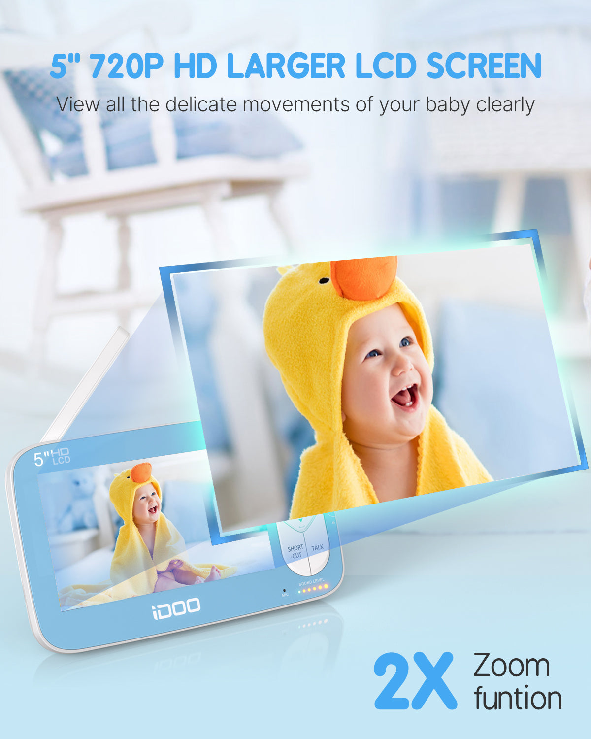 iDOO Baby multimedia monitor - Camera by idoogroup