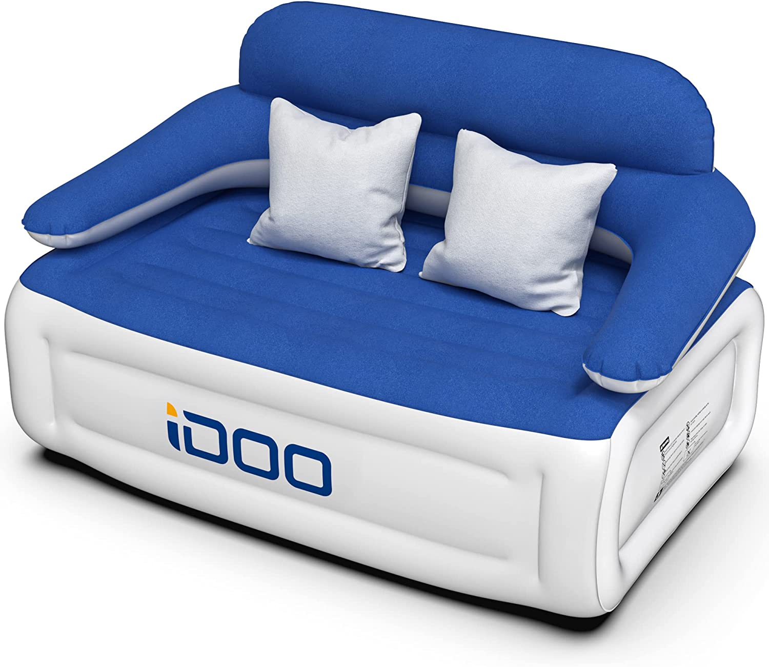 Inflatable bed outlet sofa